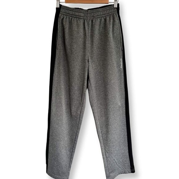 Reebok Men's Sweatpants Size Small Casual Fleece Knit Pants Pockets Active Grey - Picture 1 of 12